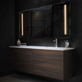 Espejo LED Rectangular | Control por interruptor de pared | Luz blanca cálida - Reyze Seria Salono Model 5